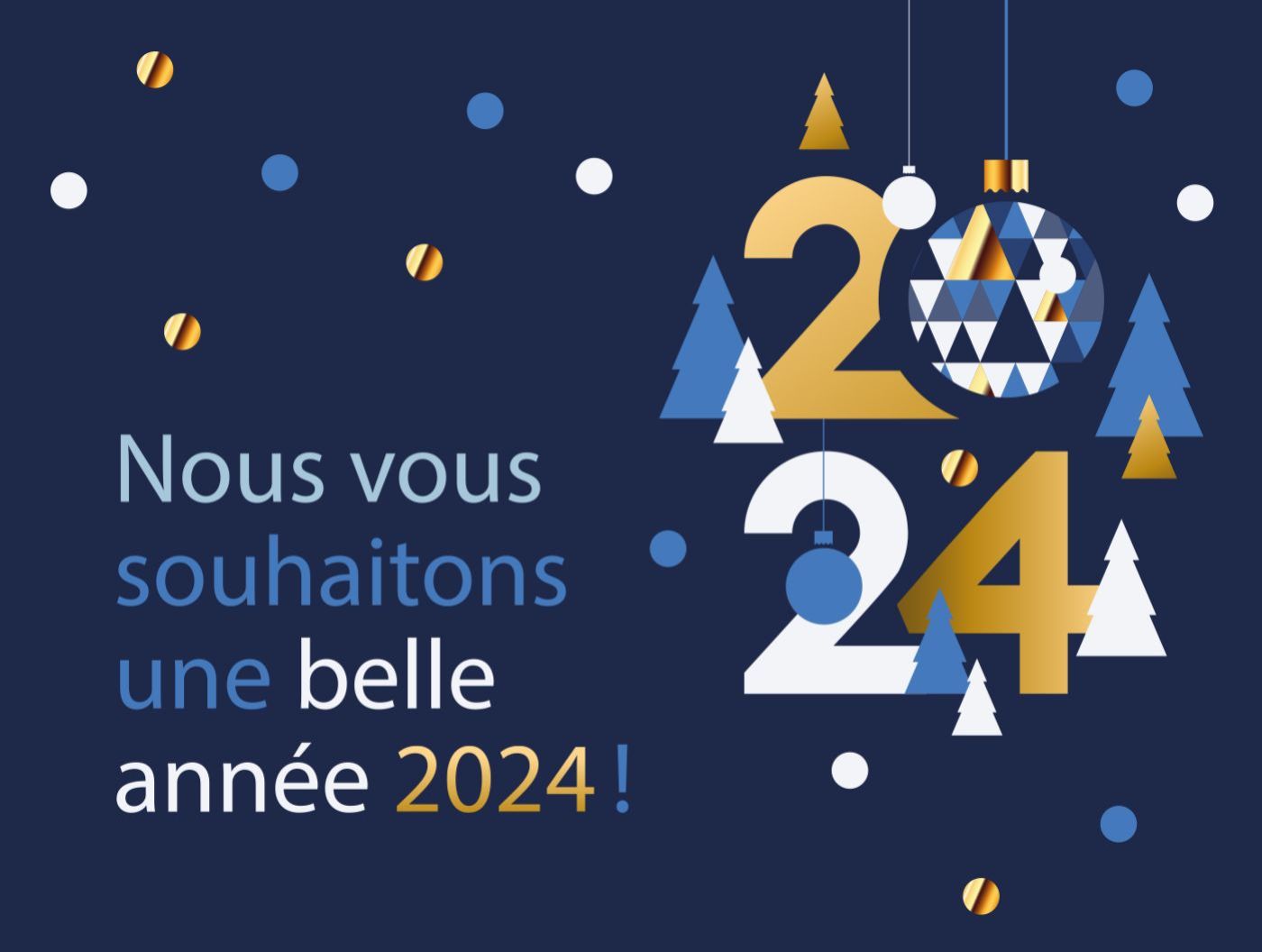 Actualité : Une merveilleuse année 2024 aux côtés de Centre Services ! 🥳