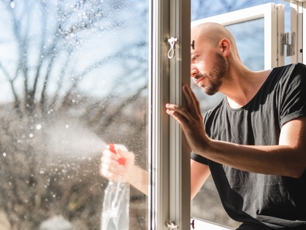 Nettoyer les vitres sans traces