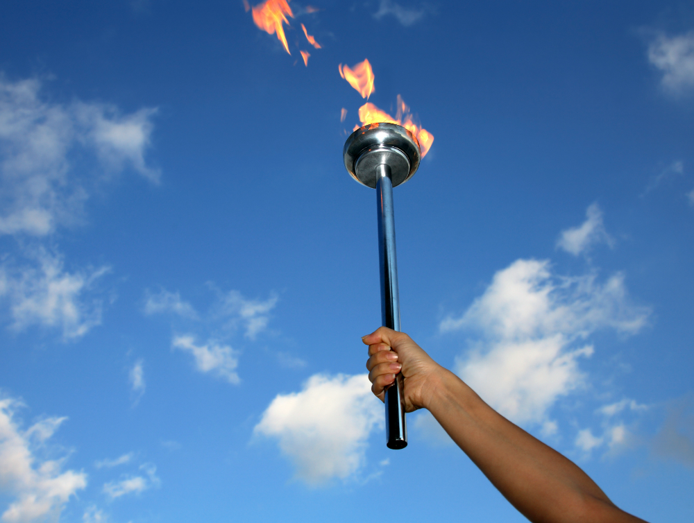 Photo de la dernière actualité - La flamme olympique passera à Bordeaux le 23 mai 2024