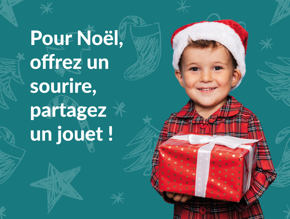 Photo de la dernière actualité - Collecte de jouets pour Noël : Offrez un sourire avec le Secours Populaire