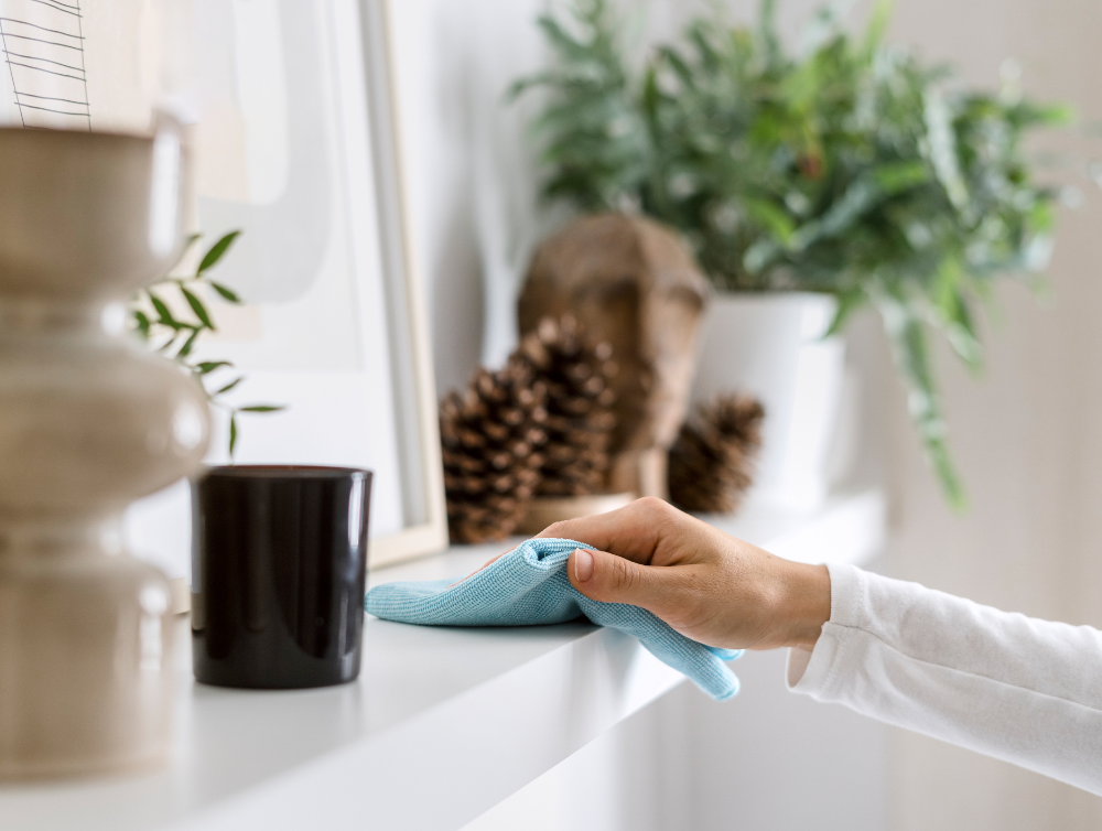 Photo de la dernière actualité - En finir avec la poussière : des astuces de ménage simples et efficaces !