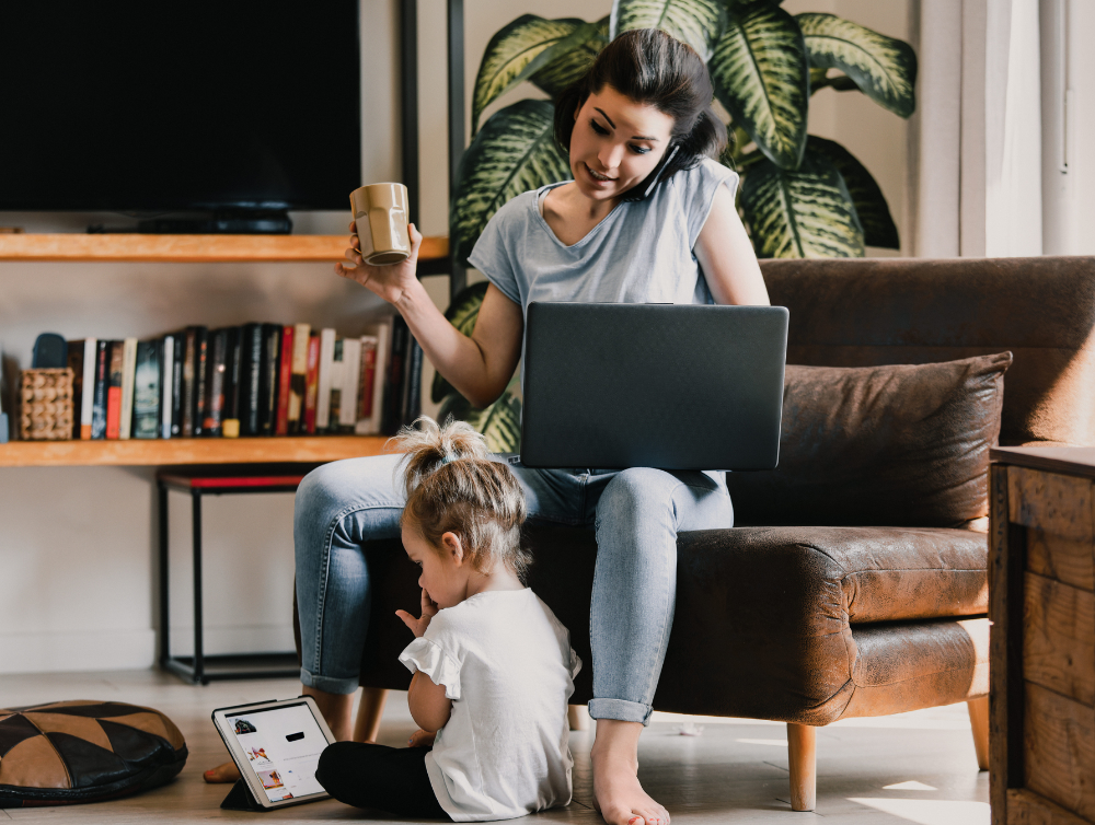 Savoir gérer travail et enfants