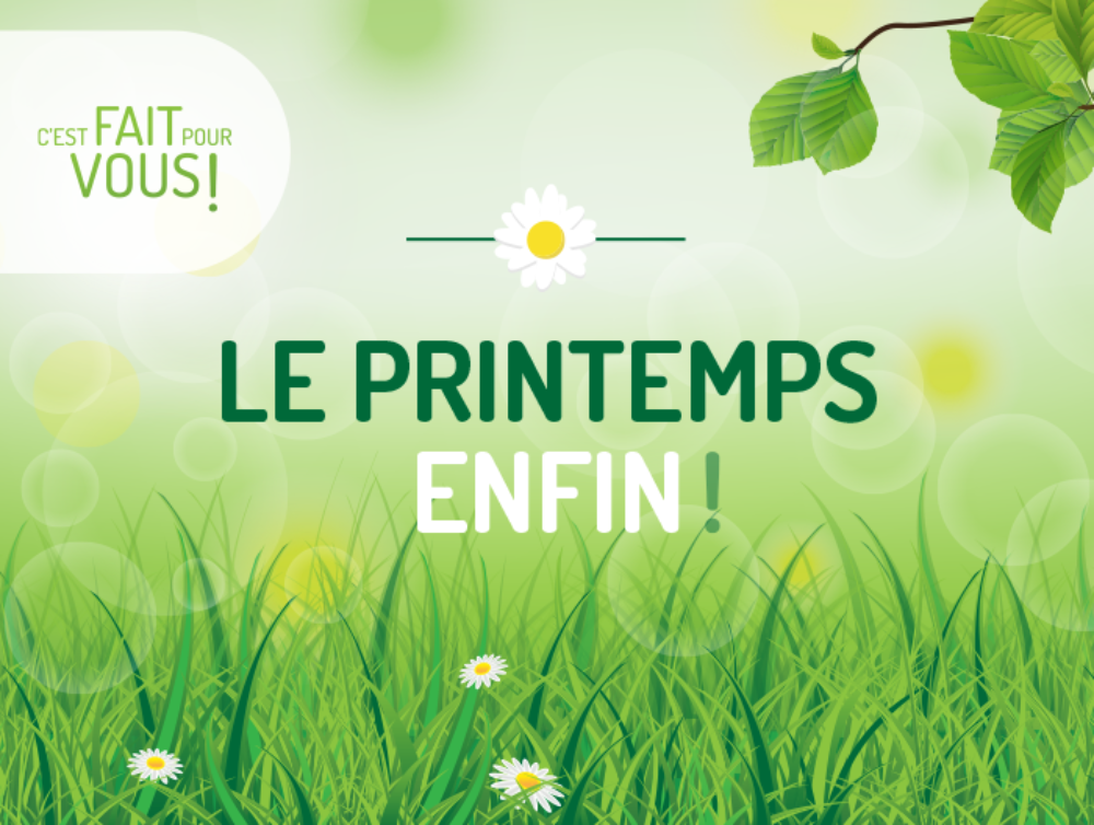 C'est bientôt le Printemps !