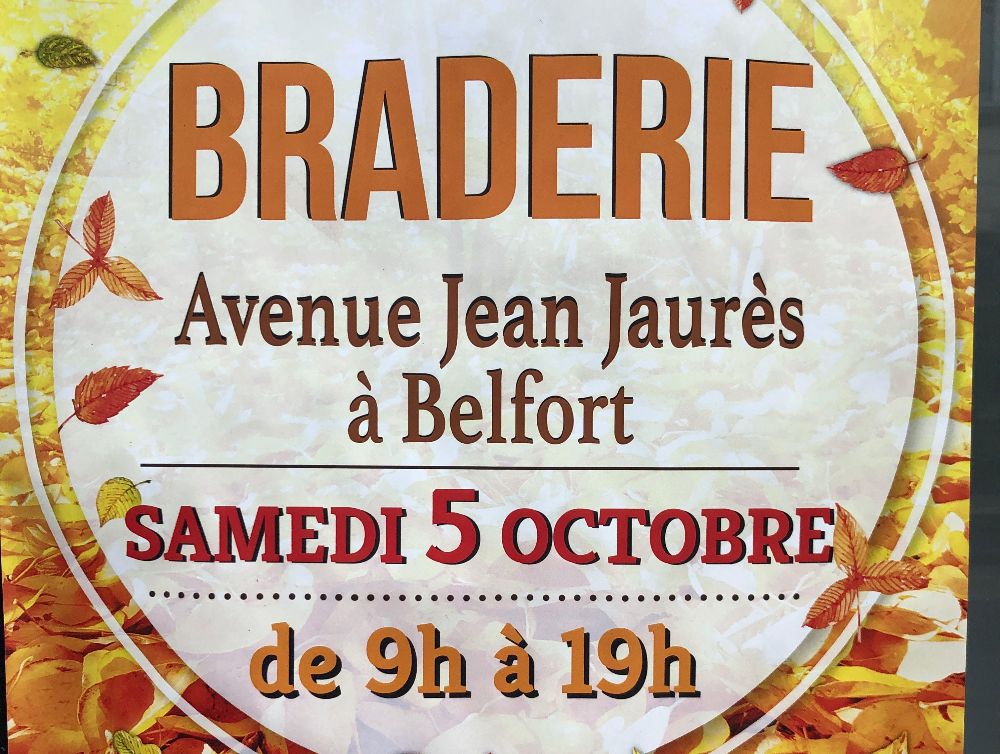 Image de l'actualité Braderie d'automne Jean-Jaurès à Belfort 05/10/2019