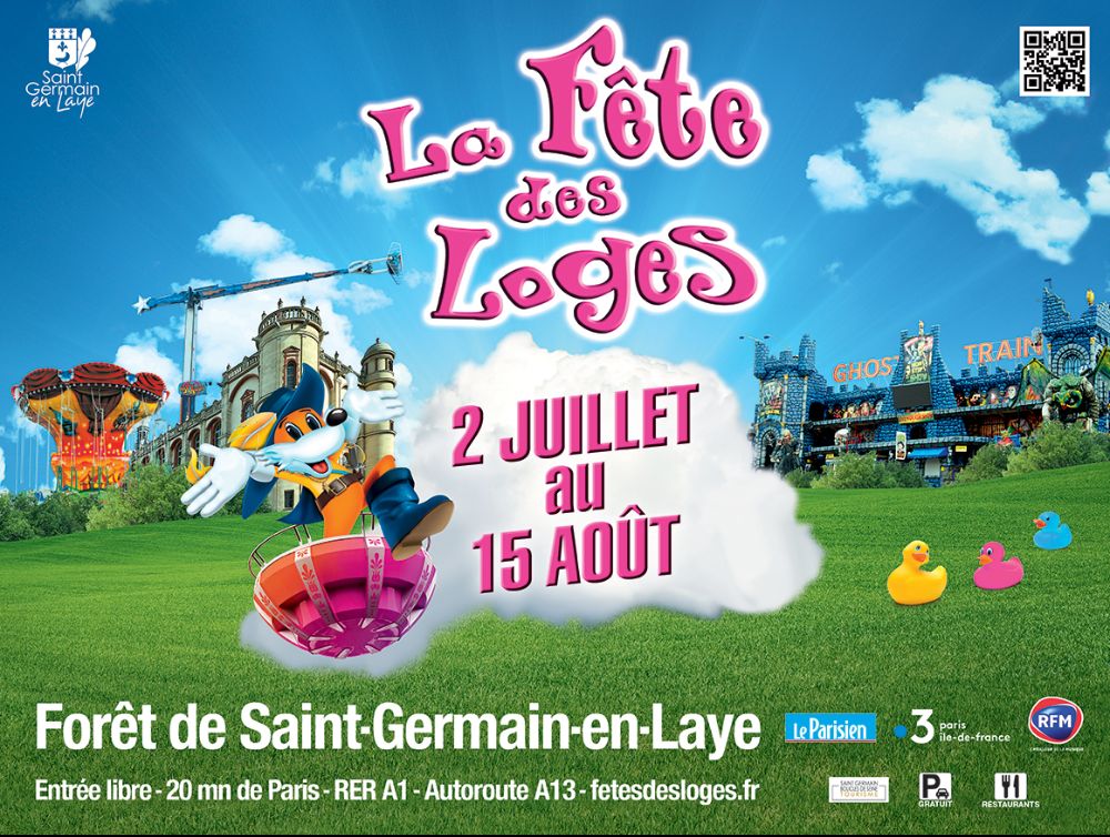 Rendez-vous très prochainement à la Fête des Loges à Saint-Germain-en-Laye !