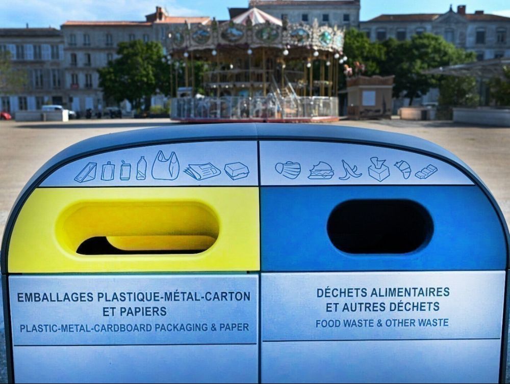 Image de l'actualité La Rochelle, première ville française à expérimenter les bornes de tri pour les déchets de rue
