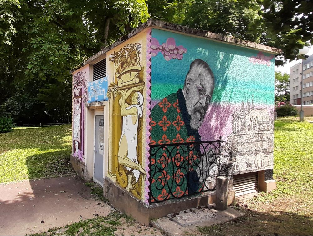 À Saint-Germain-en-Laye, une fresque hommage à Maurice Denis