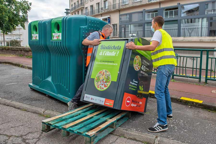 borne bio déchets à Limoges