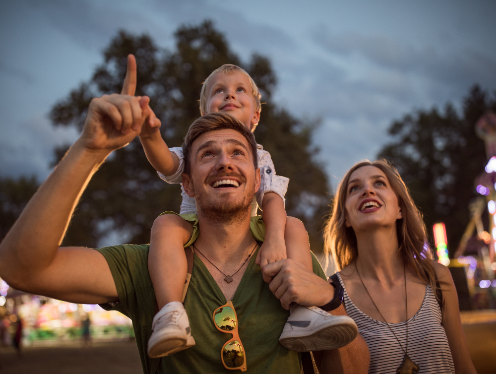 Profitez de la famille sur le festival d’été