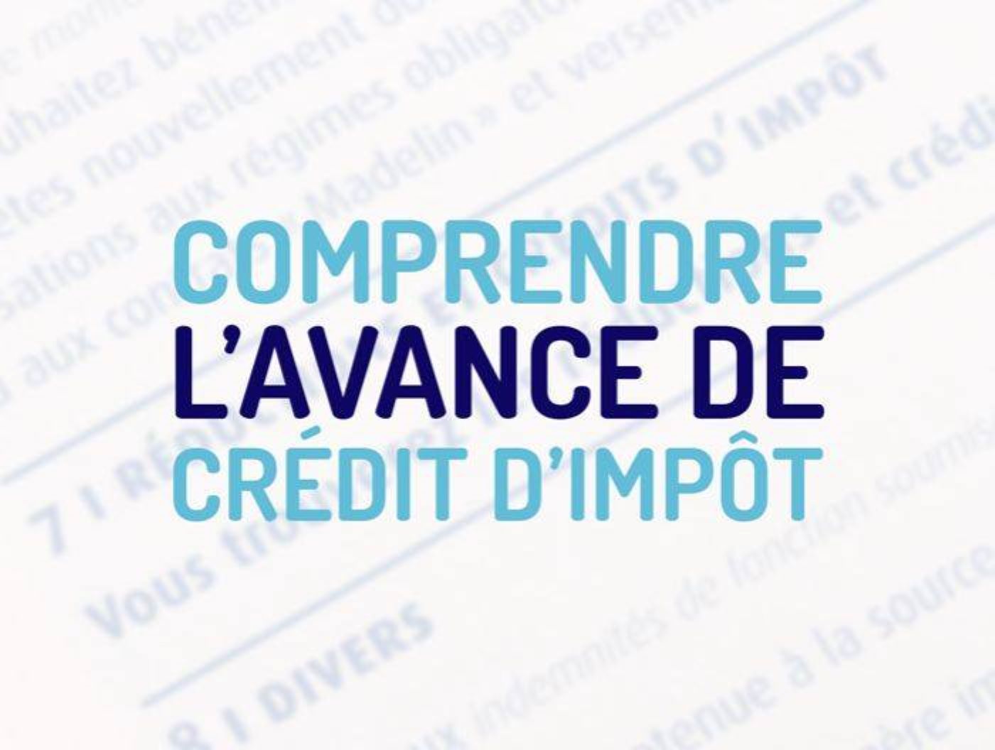 Image de l'actualité Le Crédit d’Impôt Immédiat : Une Aide au Quotidien avec Centre Services