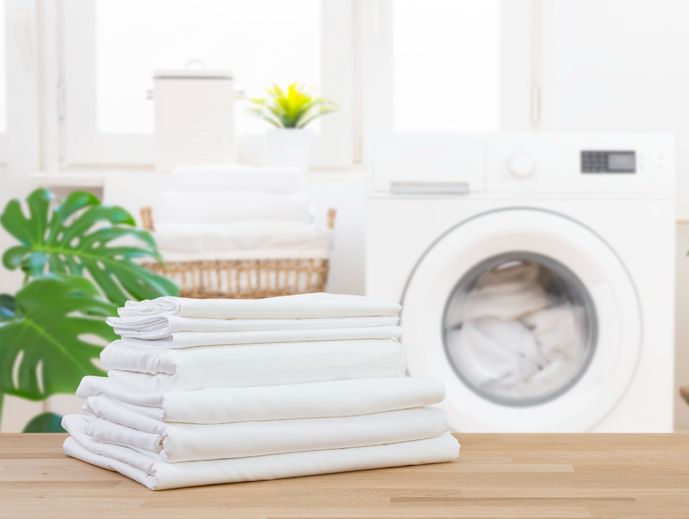 Image de l'actualité Linge de lit, de bain, de table… Quel nettoyage pour le linge de maison ?