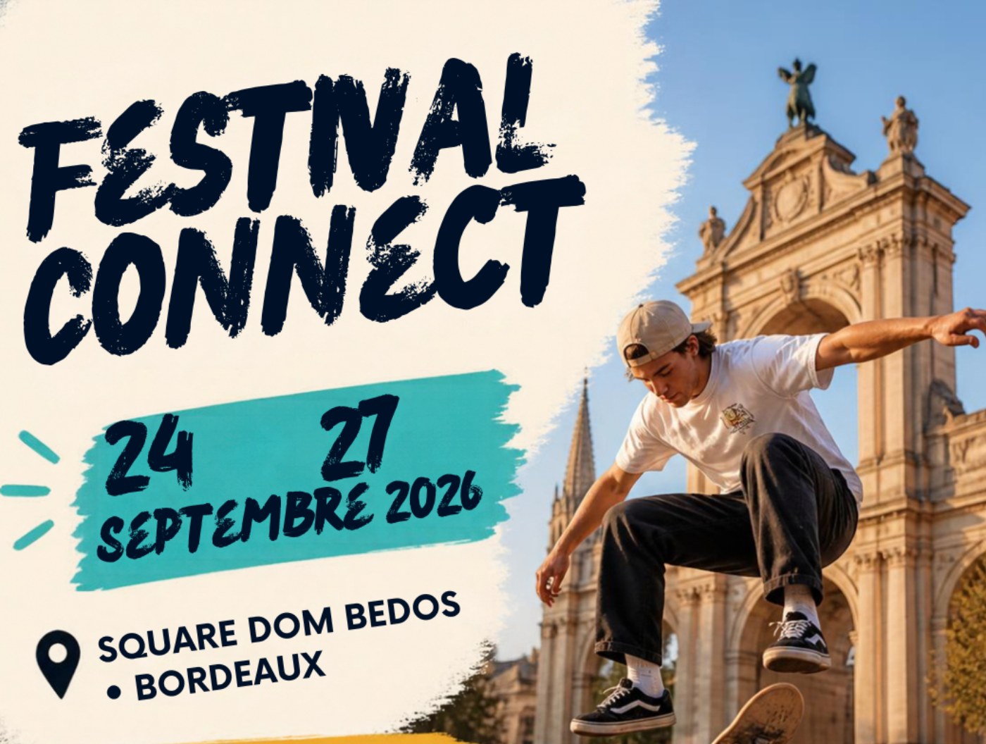 Festival Connect à Bordeaux : profitez, Centre Services Bordeaux Sud s'occupe du ménage