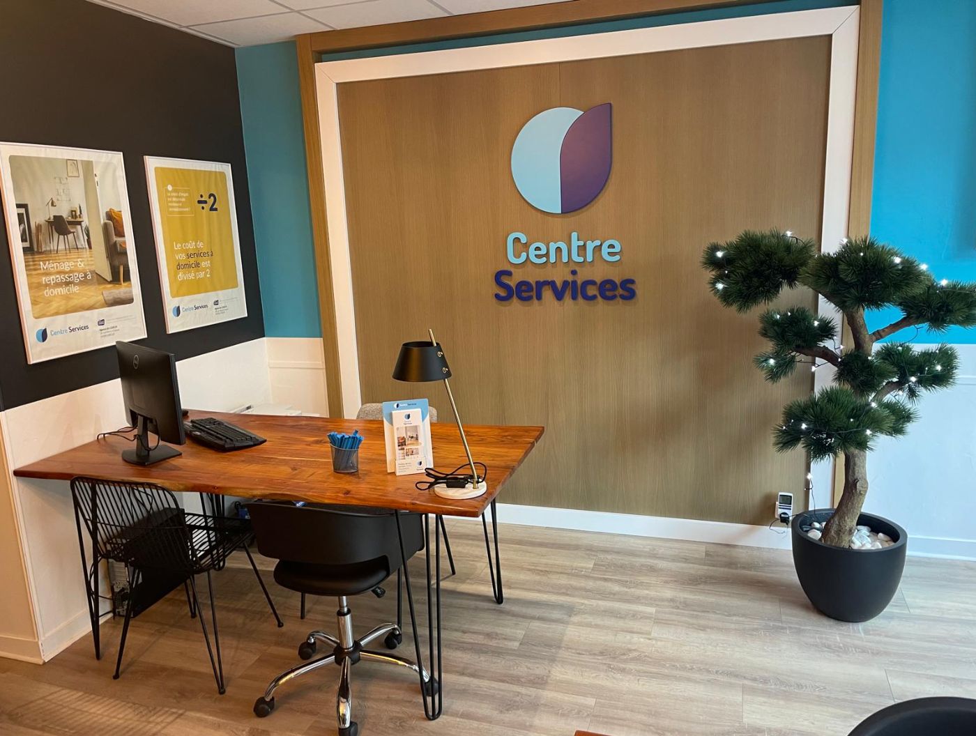 Devanture de l'agence