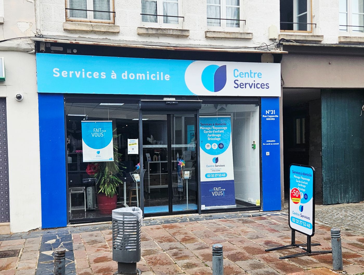 Devanture de l'agence